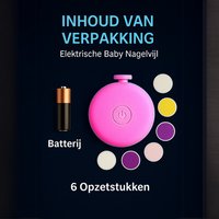 Ravix™ Elektrische Baby Nagelvijl (Roze)