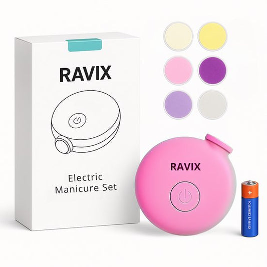 Ravix™ Elektrische Baby Nagelvijl (Roze)
