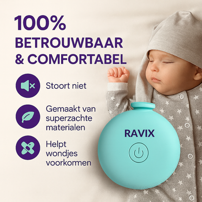 Ravix™ Elektrische Baby Nagelvijl (Blauw)