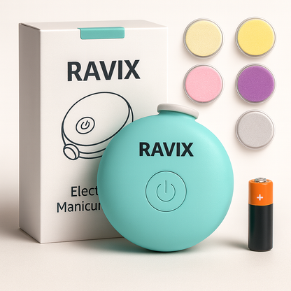 Ravix™ Elektrische Baby Nagelvijl (Blauw)